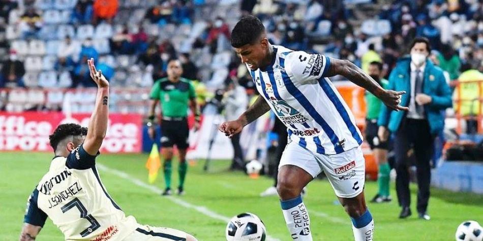 Harold Santiago Mosquera con Pachuca