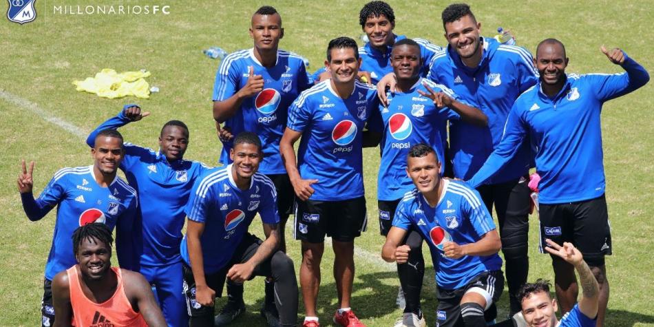 MIllonarios entrenamiento