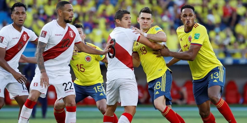 Selección Colombia vs Perú