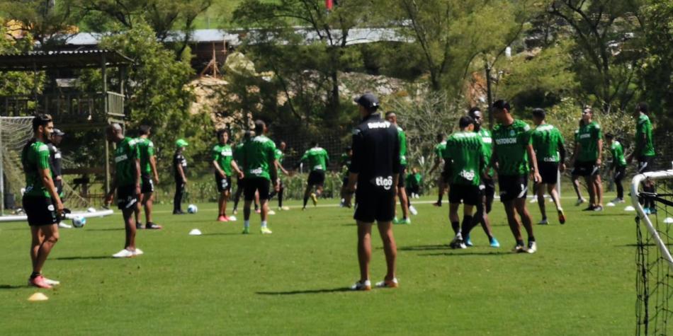 Atlético Nacional entrenamiento