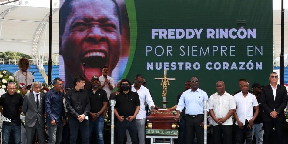 Exequias de Freddy Rincón