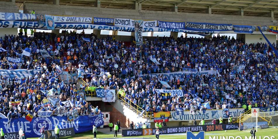 Millonarios hinchas