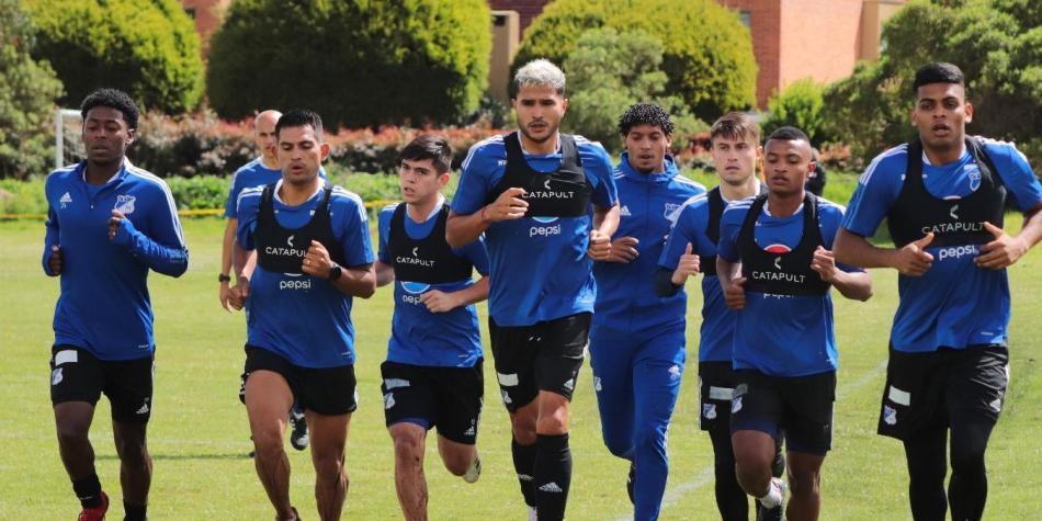 Millonarios entrenamiento