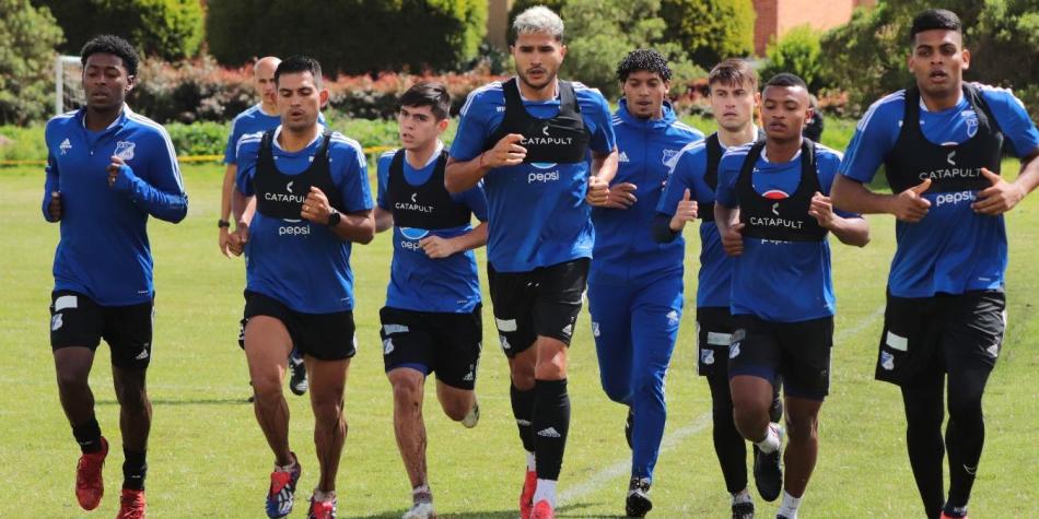 Millonarios entrenamiento