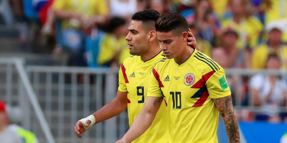 Falcao y James