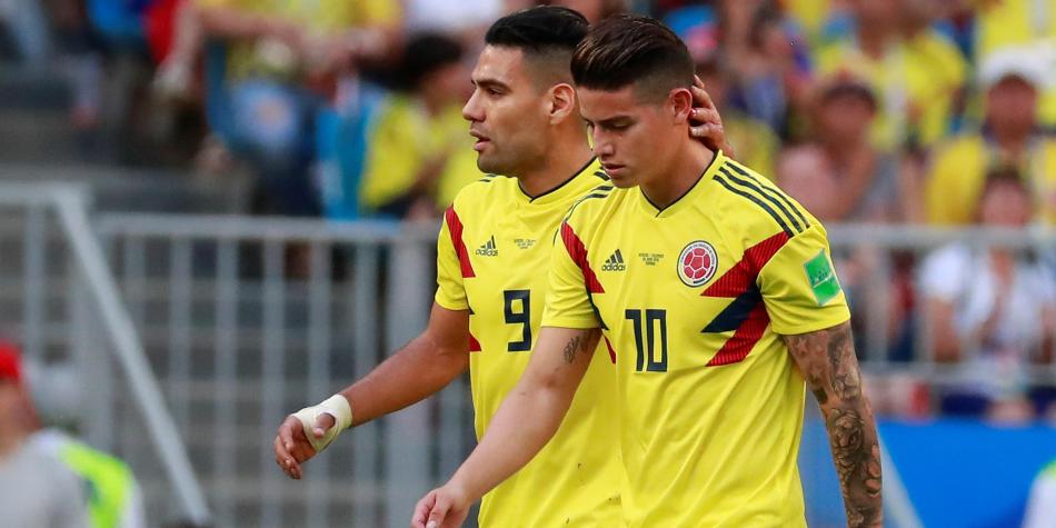 Falcao y James
