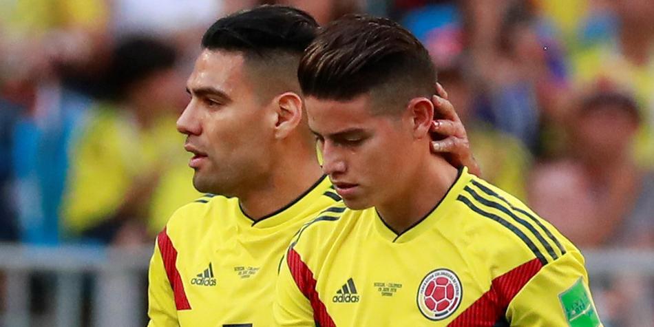 Falcao y James
