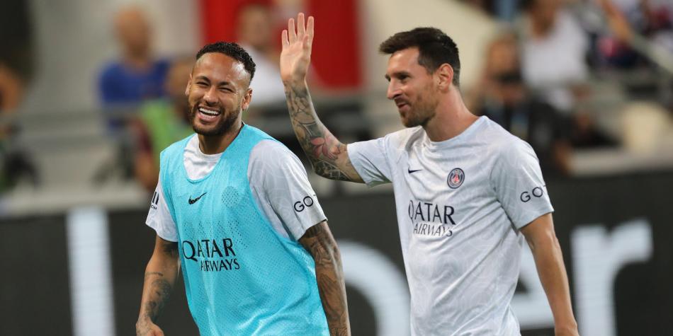 Neymar y Messi