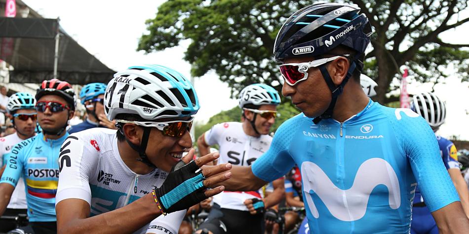 Nairo y Egan