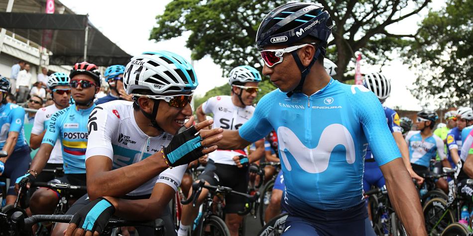 Nairo y Egan