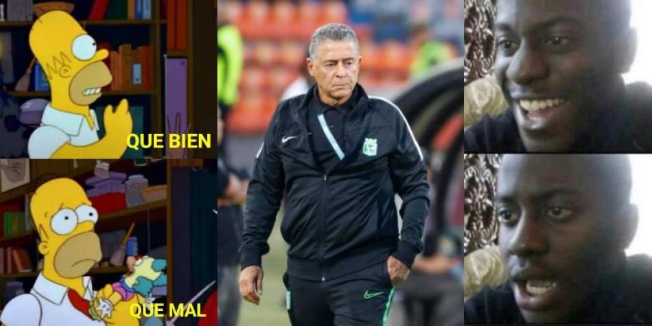 Memes de Pedro Sarmiento en Atlético Nacional