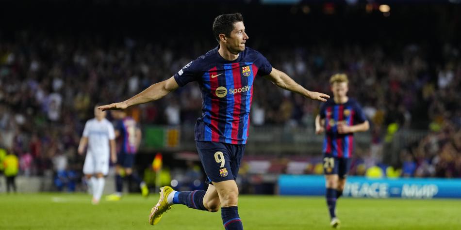 Lewandowski gol en Barcelona