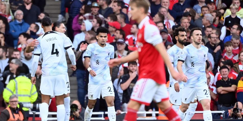 Arsenal vs Liverpool, lesionado Luis Díaz