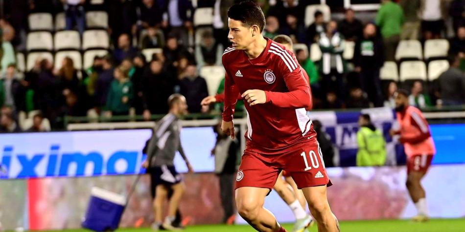 James Rodríguez vs Panathinaikos