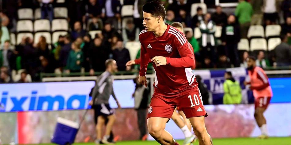 James Rodríguez vs Panathinaikos
