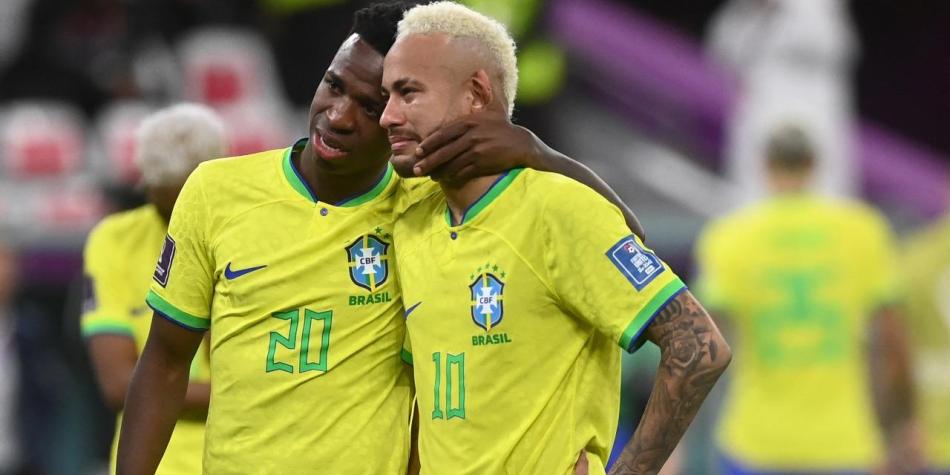 Neymar llora eliminación de Catar