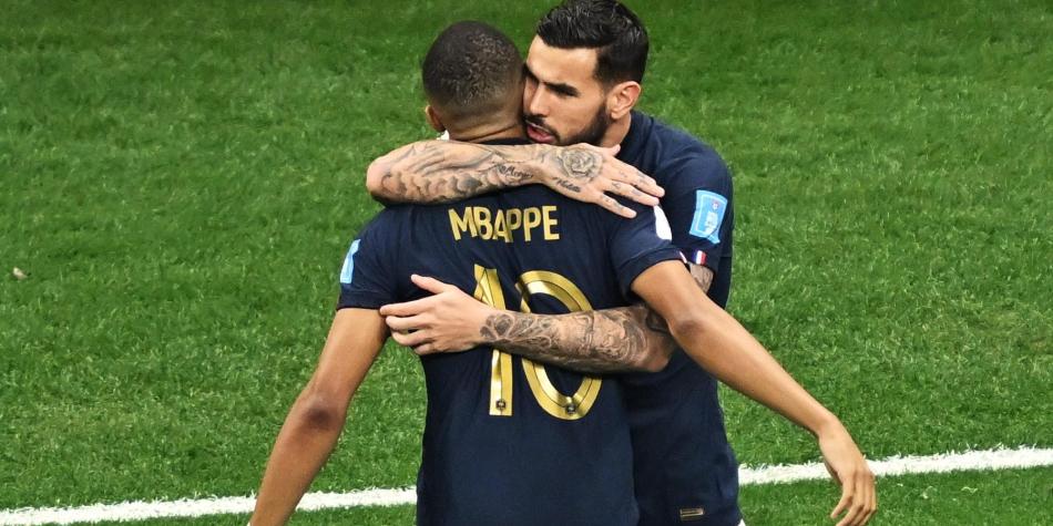 Mbappé y Theo Hernández