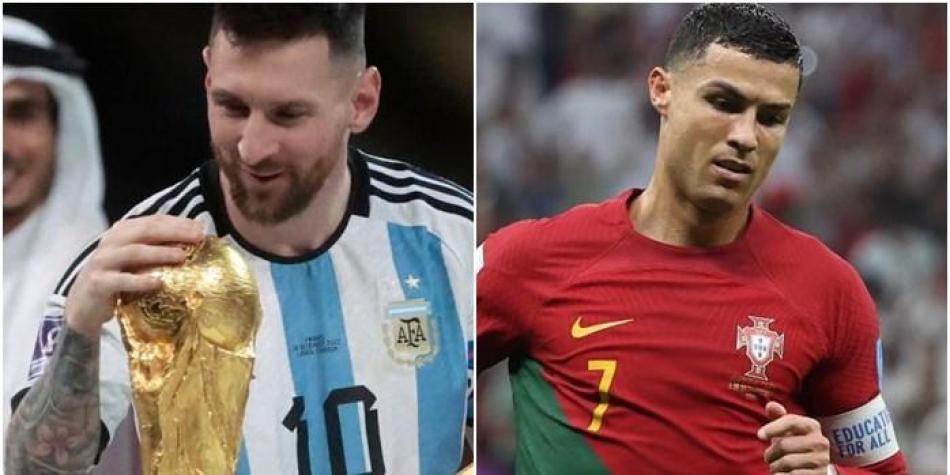 Lionel Messi y Cristiano Ronaldo