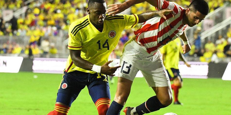 Jhon Durán en Sel. Colombia