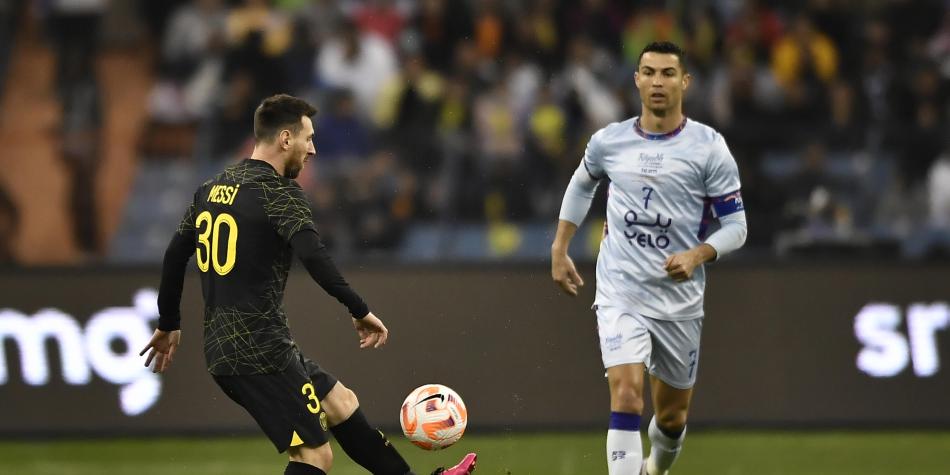 Riyahd All Star vs PSG, Messi vs Cristiano