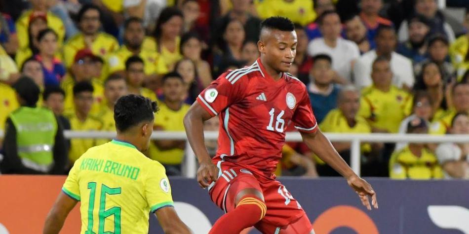 Colombia vs Brasil Sudamericano Sub-20