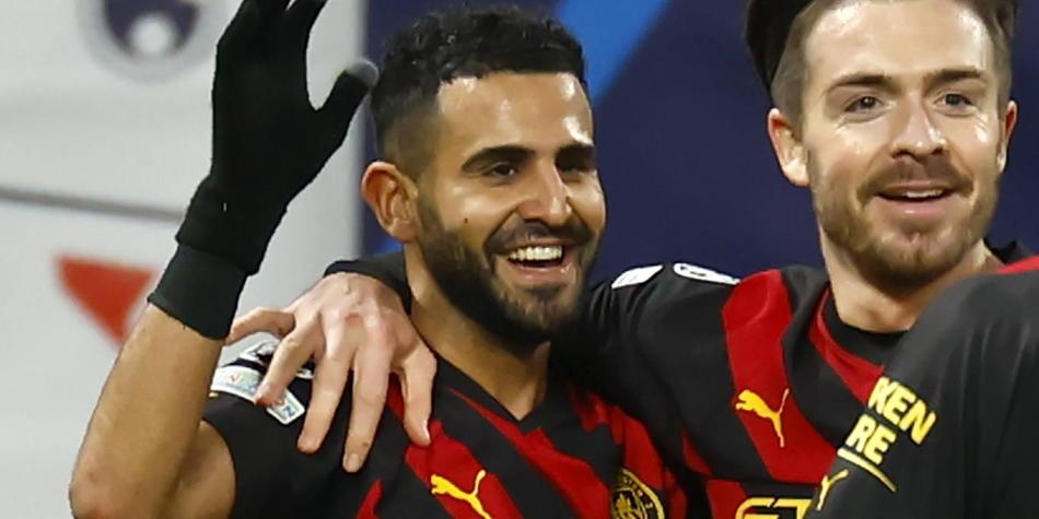 Gol de Mahrez en Man. City