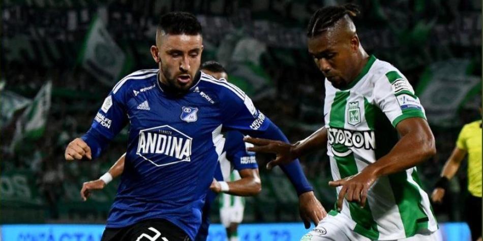 Nacional vs Millonarios