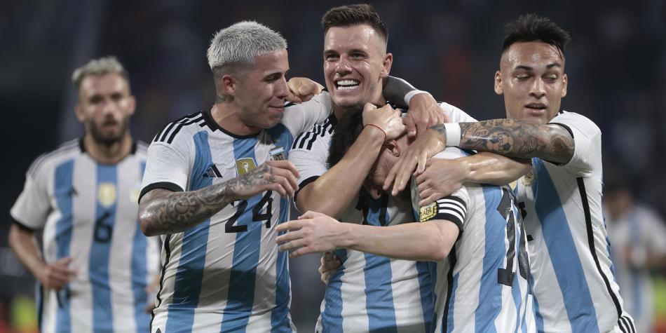 Selección Argentina amistoso