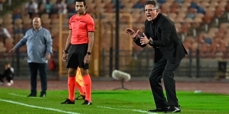 Juan Carlos Osorio con Zamalek