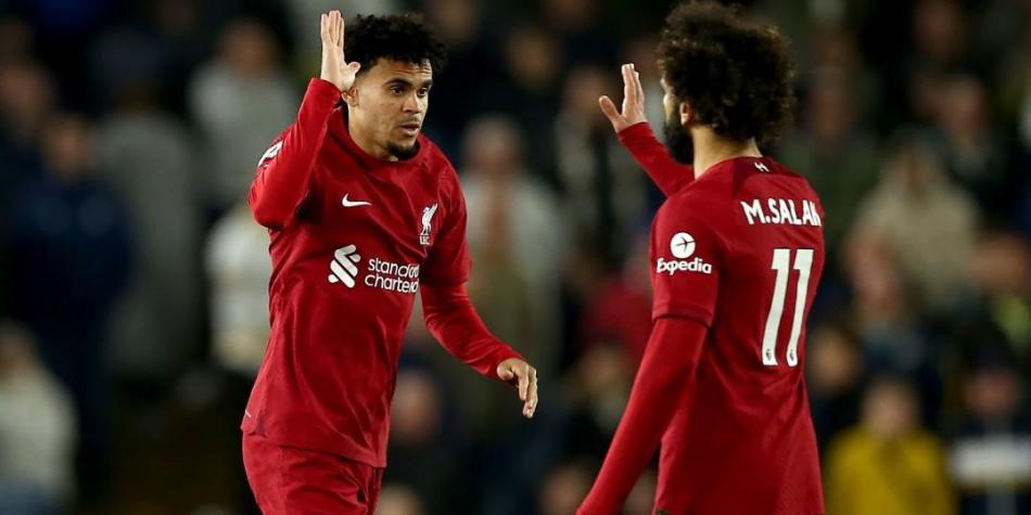 Luis Díaz volvió en Liverpool
