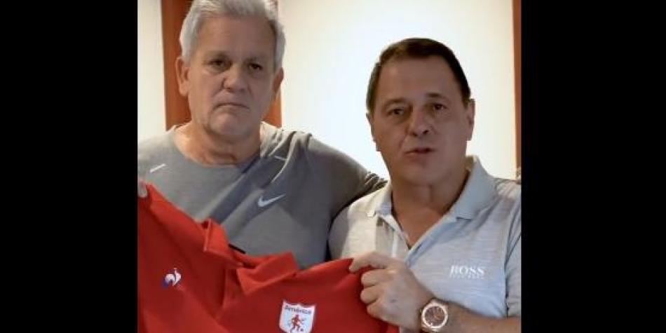 Luis Fernando Mena y Tulio Gómez