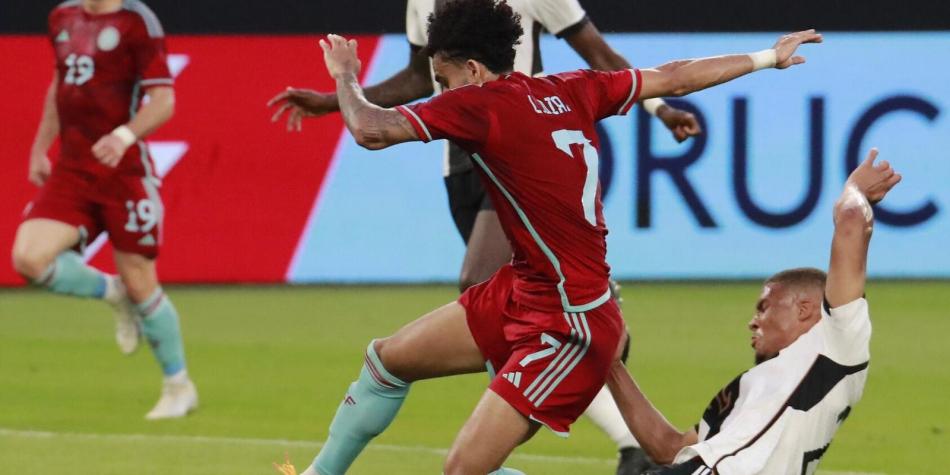 Luis Díaz, Colombia vs Alemania