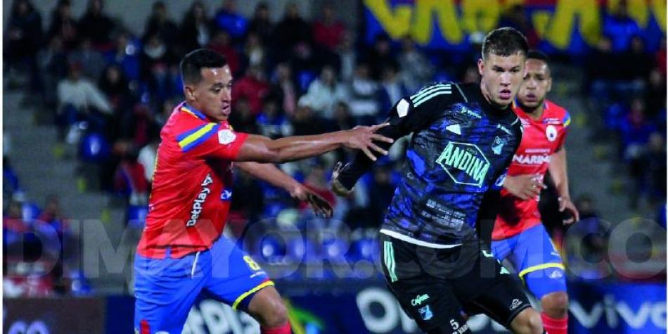 Pasto vs Millonarios