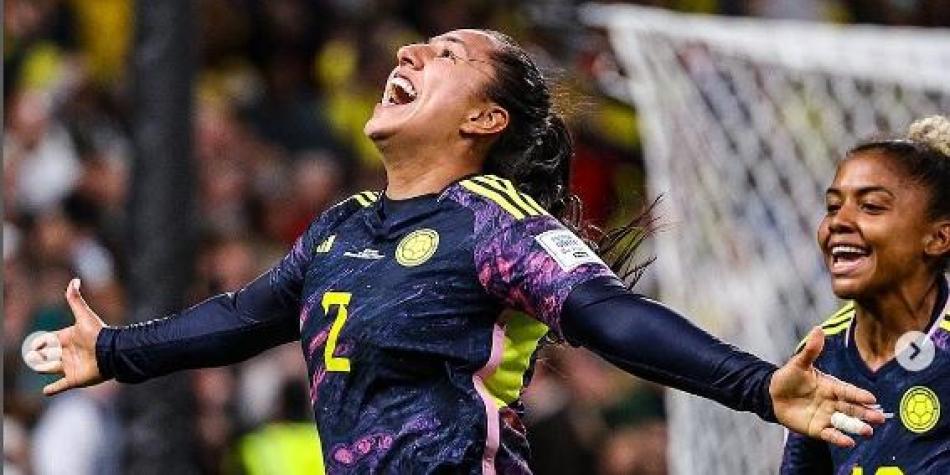 Colombia vs Alemania, gol Manuela Vanegas