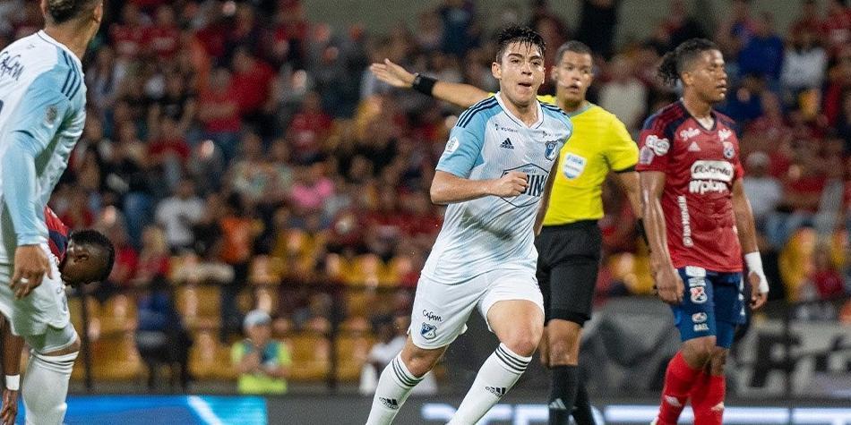Daniel Ruiz en DIM vs Millonarios