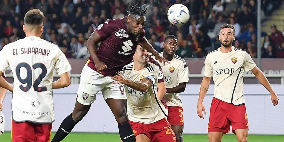 Duván Zapata, Torino vs Roma
