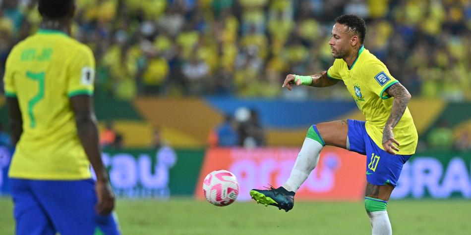 Neymar y Vinicius