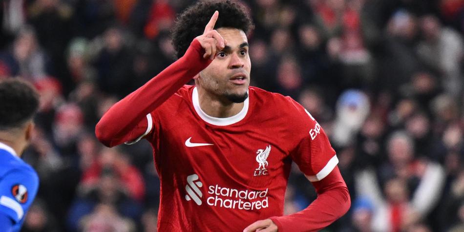 Díaz en Liverpool vs Lask