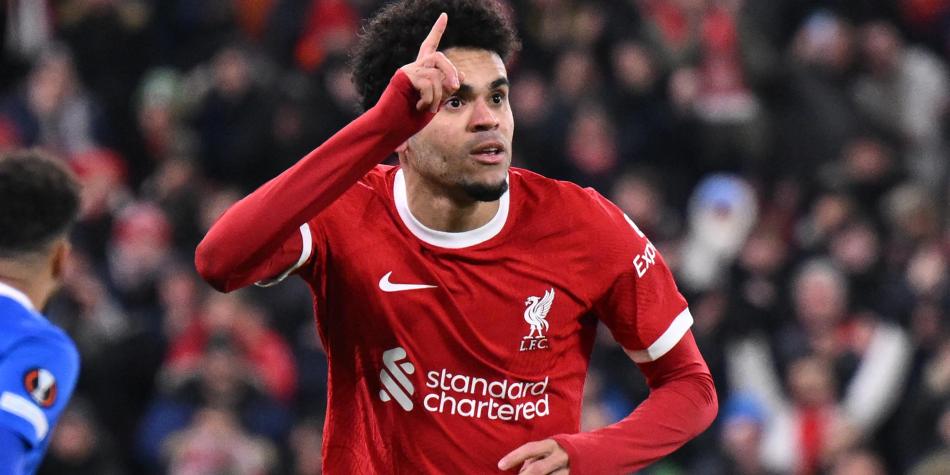 Díaz en Liverpool vs Lask