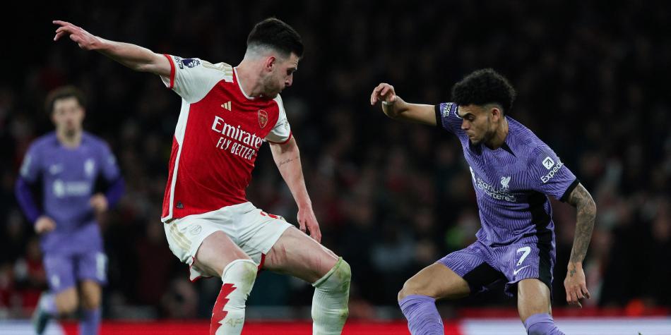 Arsenal vs Liverpool con Luis Díaz