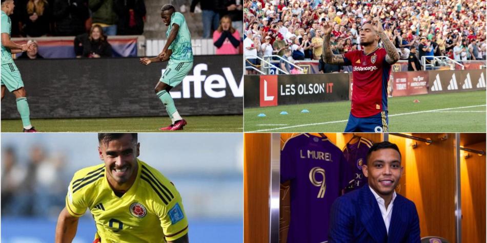 Colombianos en MLS para 2024