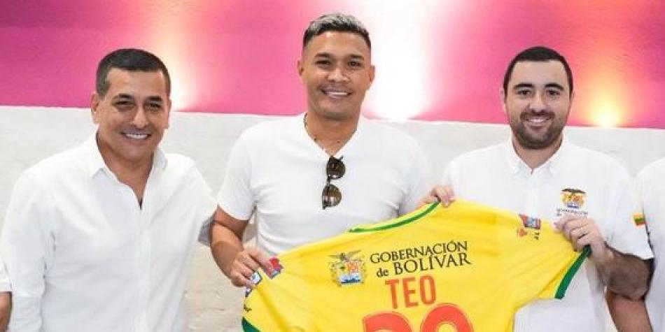 Teófilo Gutiérrez, refuerzo de Real Cartagena