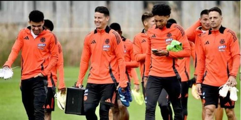 Entrenamiento Selección Colombia