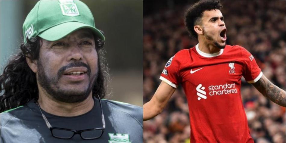 René Higuita y Luis Díaz