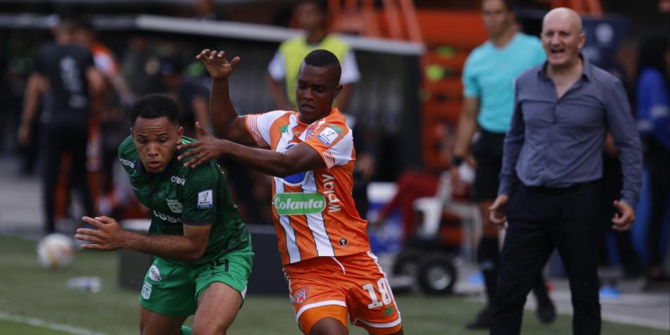 Pablo Repetto en Envigado vs. Nacional