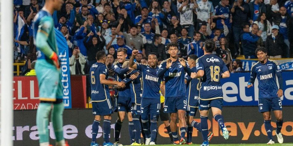 Millonarios venció a Fortaleza