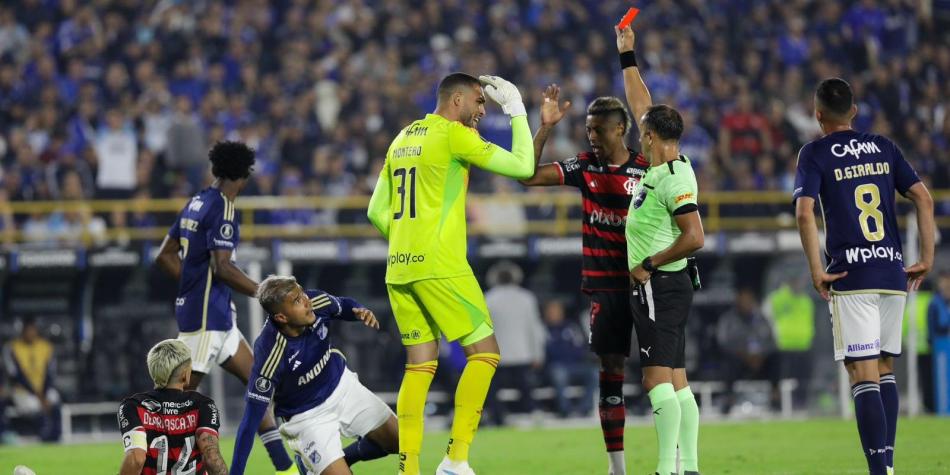 Roja a Vásquez, Millonarios vs Flamengo