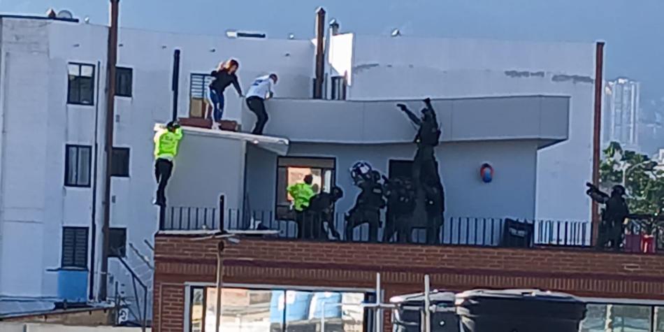 Operativo en Bogotá