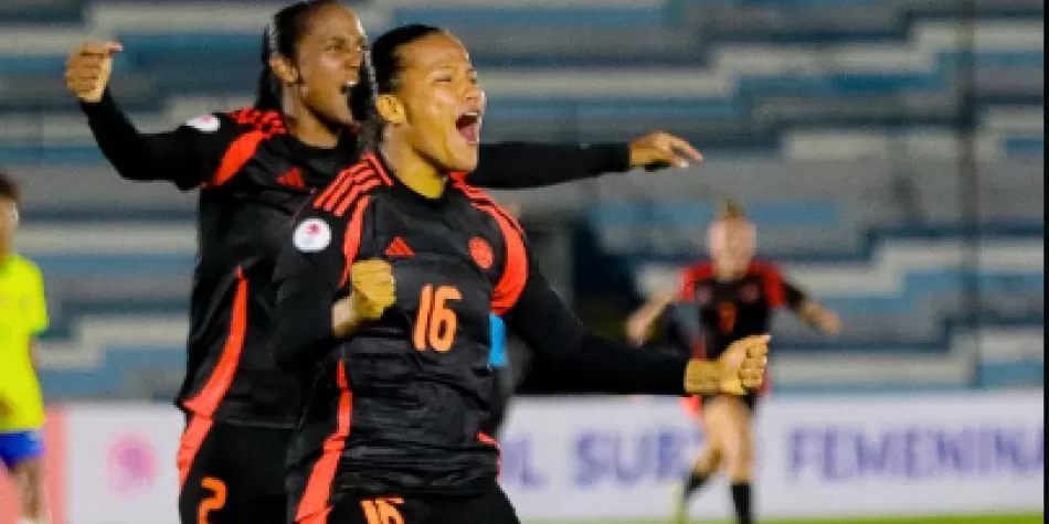 Selección Colombia sub-20 femenina vs Brasil