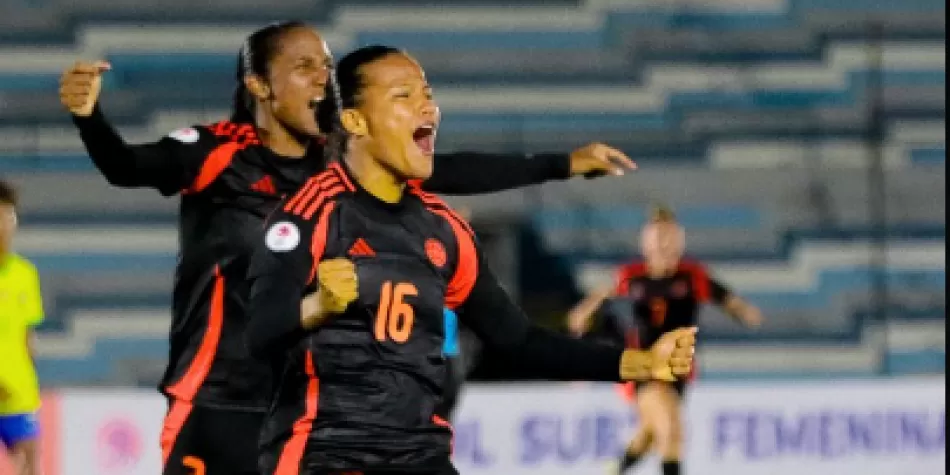 Selección Colombia sub-20 femenina vs Brasil
